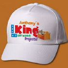 Personalized Hat for Dad - King of Unfinished Projects